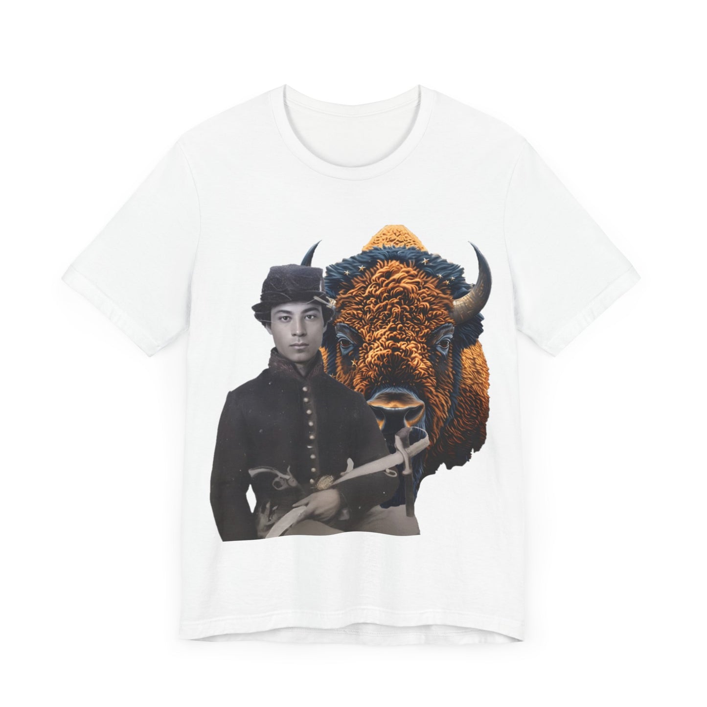 Cathay Williams/Buffalo Soldier: Unisex Jersey Short Sleeve Tee