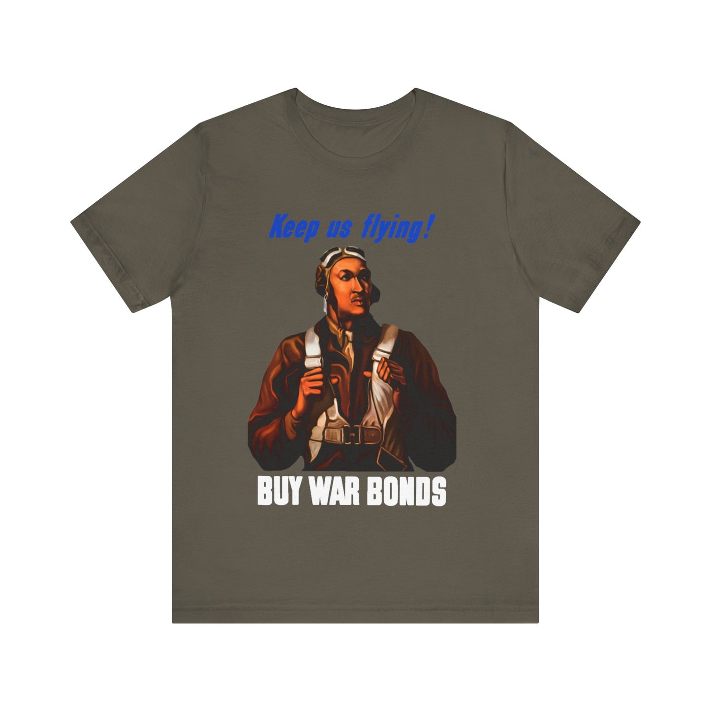 War Bonds/Tuskegee Airmen: Unisex Jersey Short Sleeve Tee