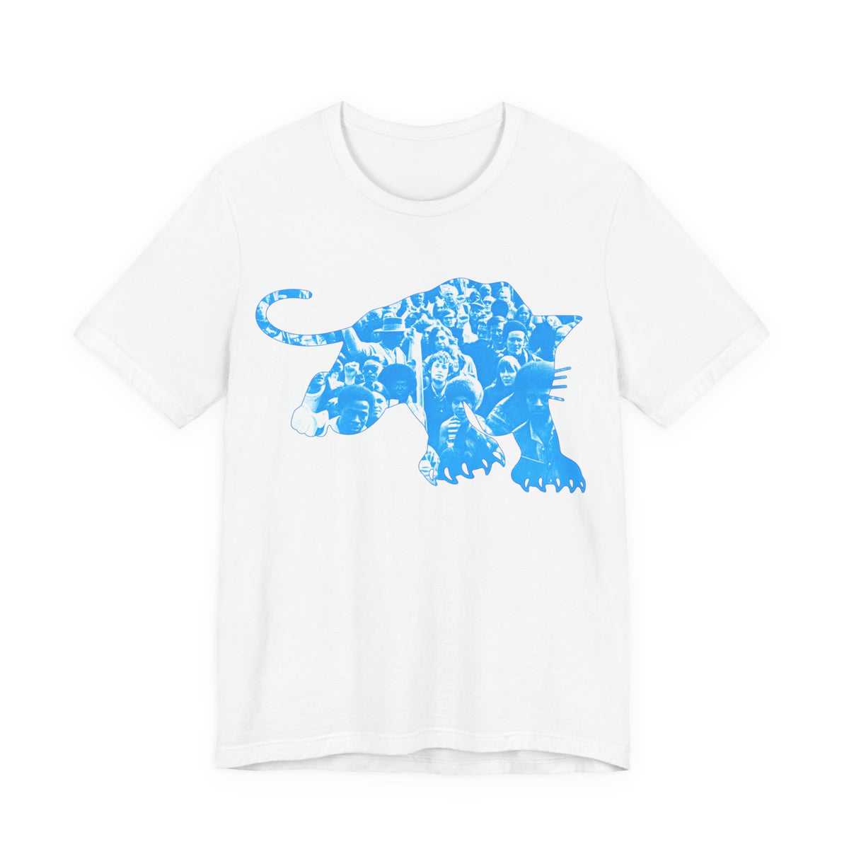 Power to the People/Panther: Unisex Jersey Short Sleeve Tee