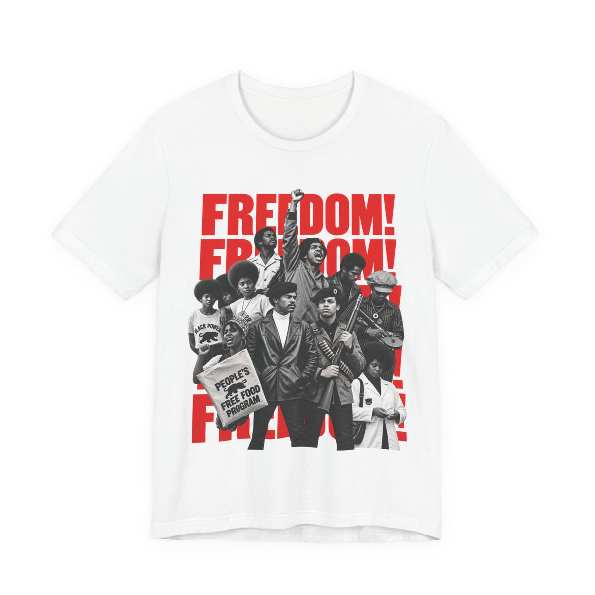 Freedom: Unisex Jersey Short Sleeve Tee