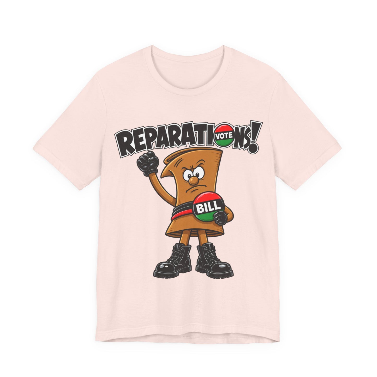 Reparations Bill: Unisex Jersey Short Sleeve Tee
