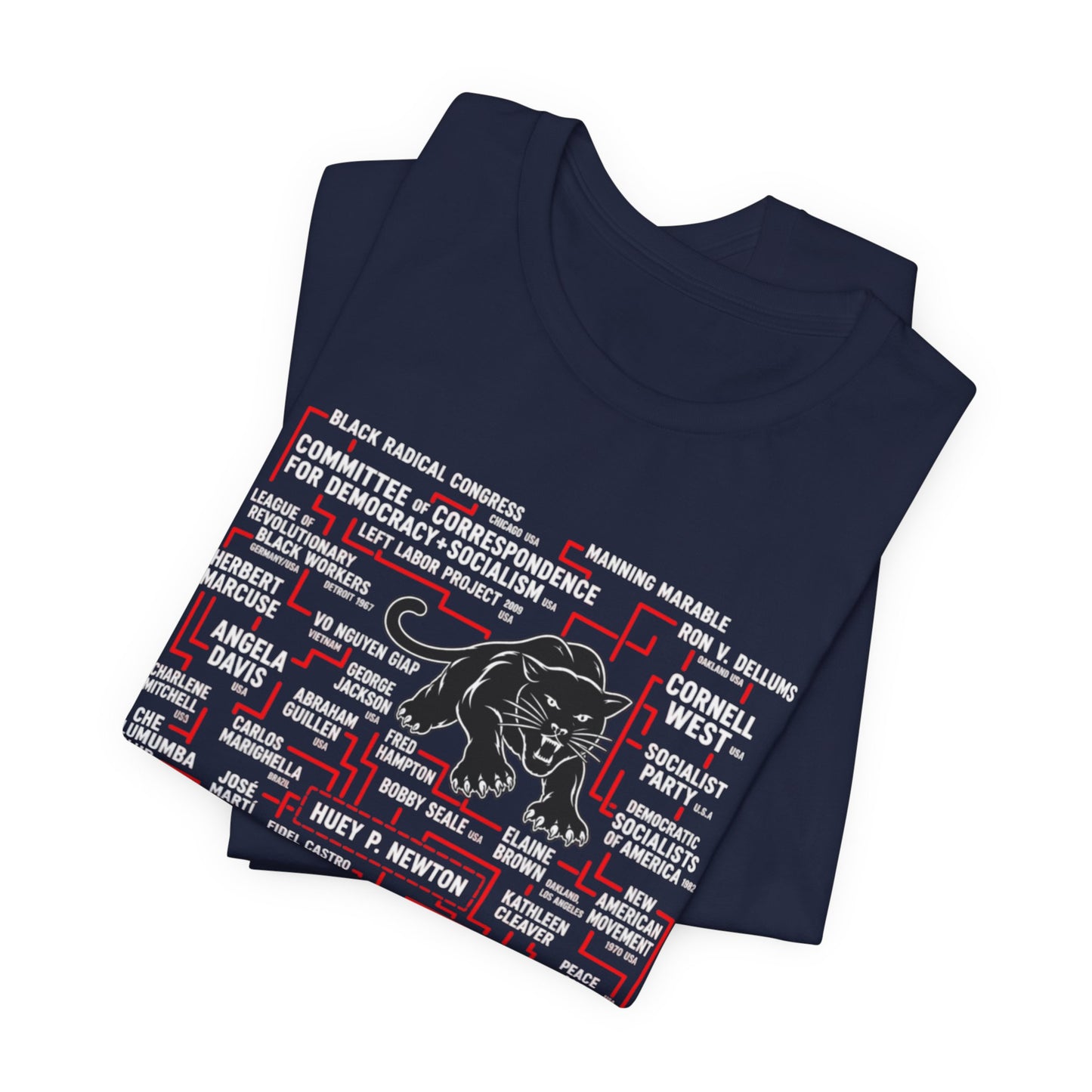 Black Panther Leadership: Unisex Jersey Short Sleeve Tee