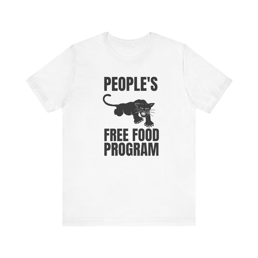 People's Free Food Program: Unisex Jersey Short Sleeve Tee