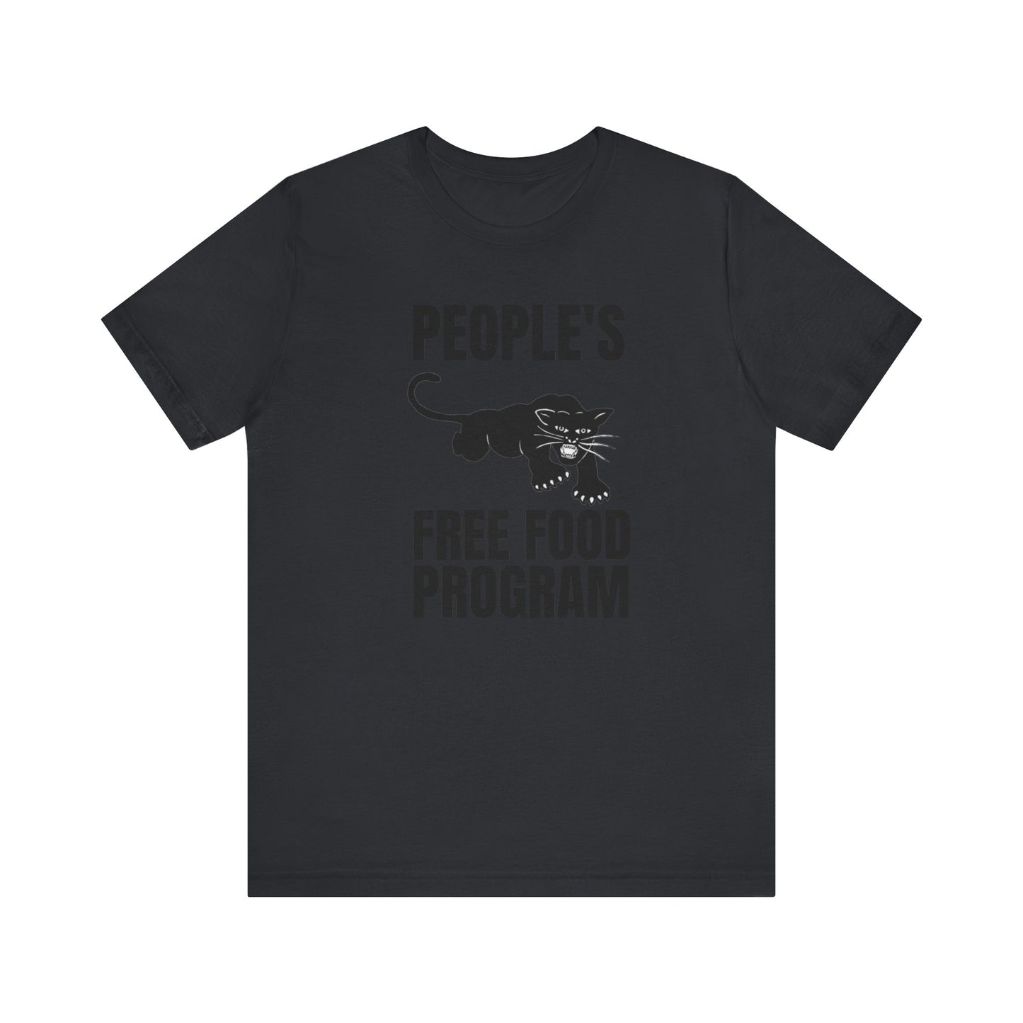 People's Free Food Program: Unisex Jersey Short Sleeve Tee