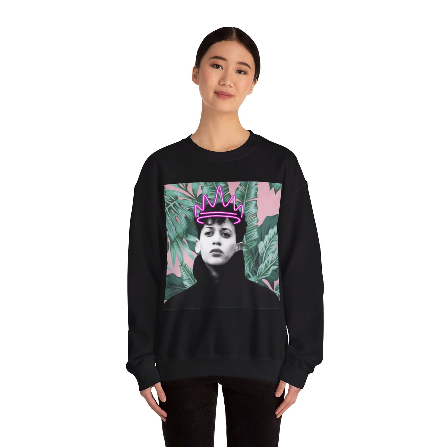 Queen Kamala: Unisex Heavy Blend™ Crewneck Sweatshirt