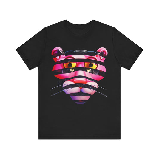 Pink & Black Panther: Unisex Tee