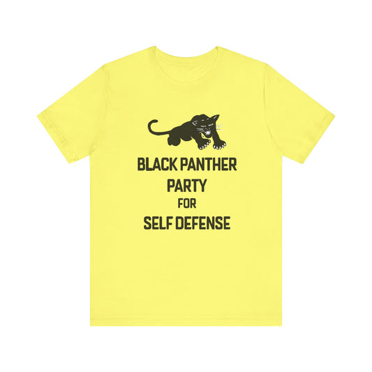 Black Panther Party for Self Defense: Unisex Jersey Short Sleeve Tee