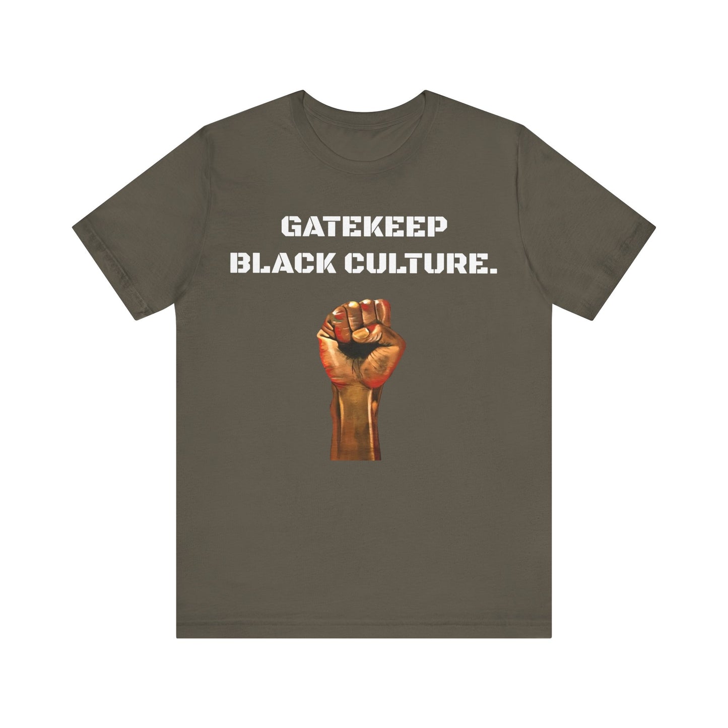 Gatekeep Black Culture: Unisex Jersey Short Sleeve Tee