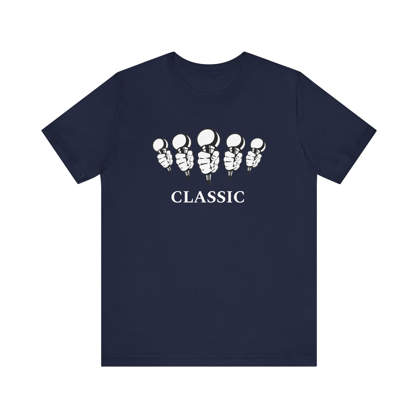 5 Mics/Classic: Unisex Jersey Short Sleeve Tee