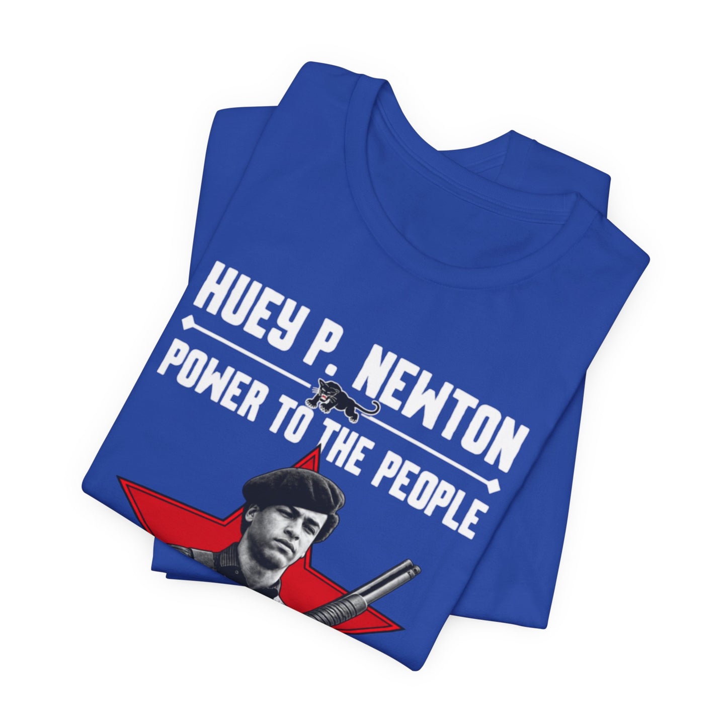 Dr. Huey P. Newton/Power to the People: Unisex Jersey Short Sleeve Tee