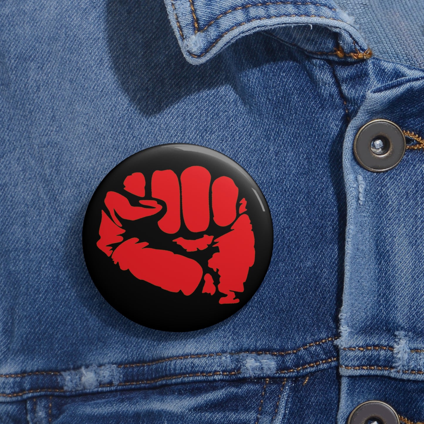 Power Fist (Red): Custom Buttons