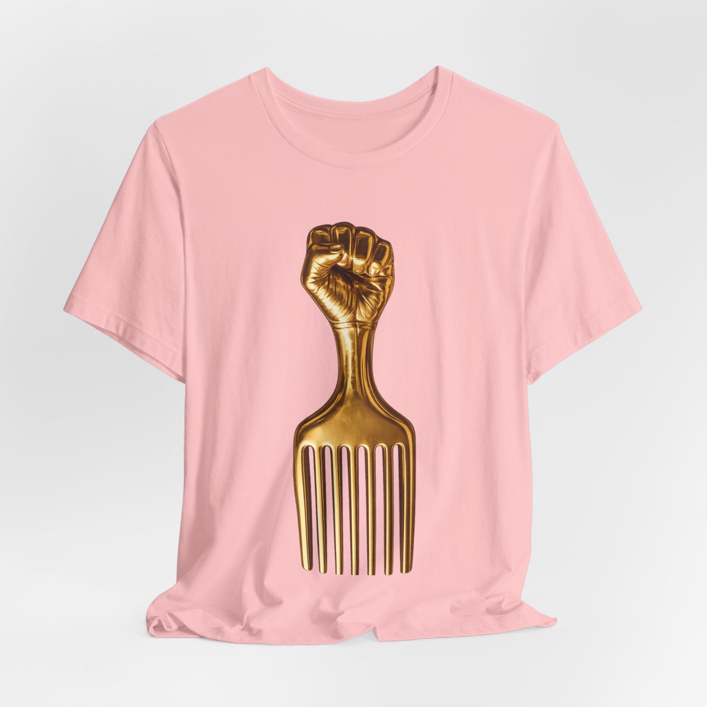 Golden Fist Pick: Unisex Jersey Short Sleeve Tee