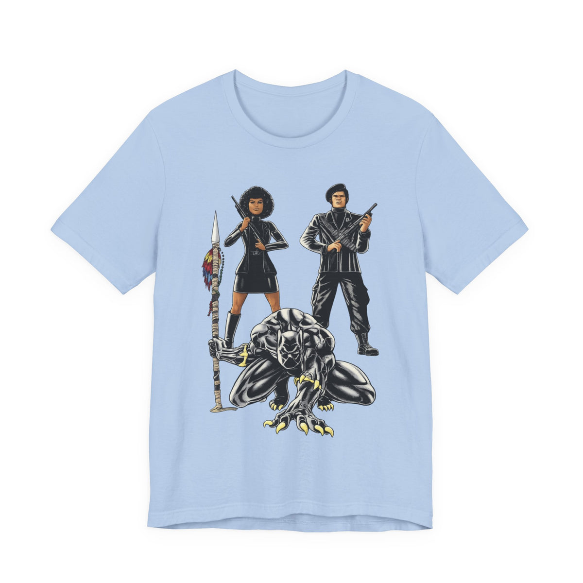 The Panthers: Unisex Jersey Short Sleeve Tee