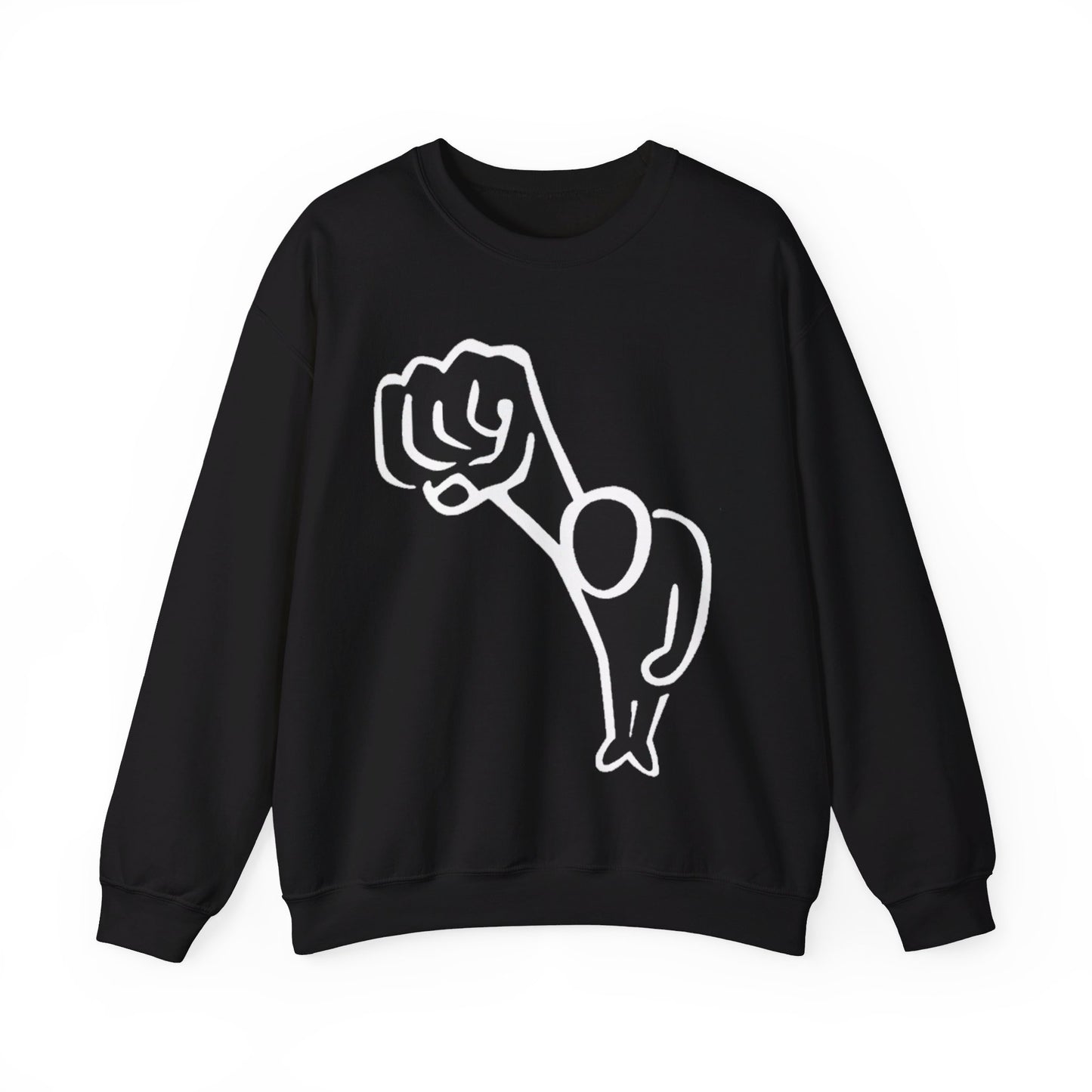 All Fists Up: Unisex Heavy Blend™ Crewneck Sweatshirt