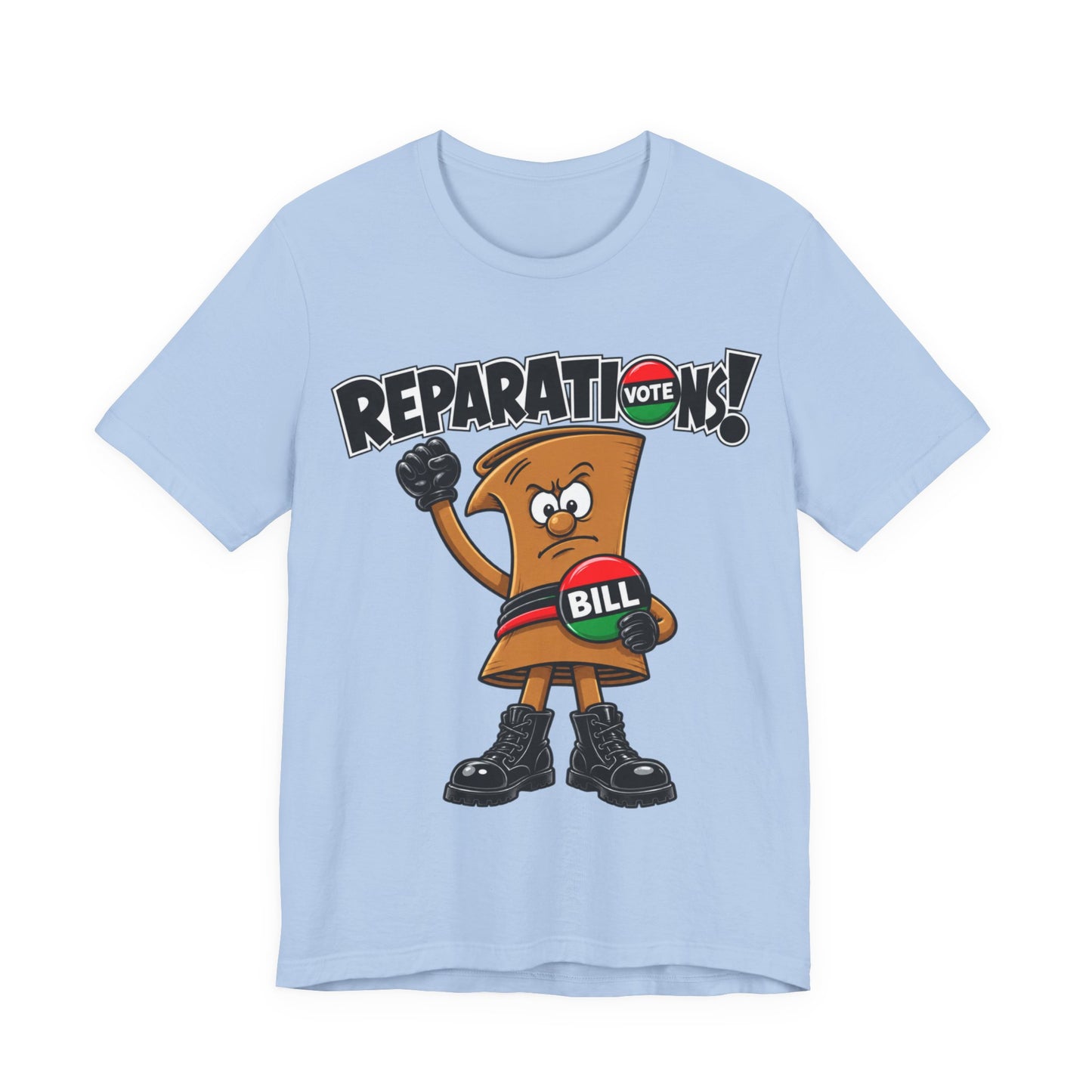 Reparations Bill: Unisex Jersey Short Sleeve Tee