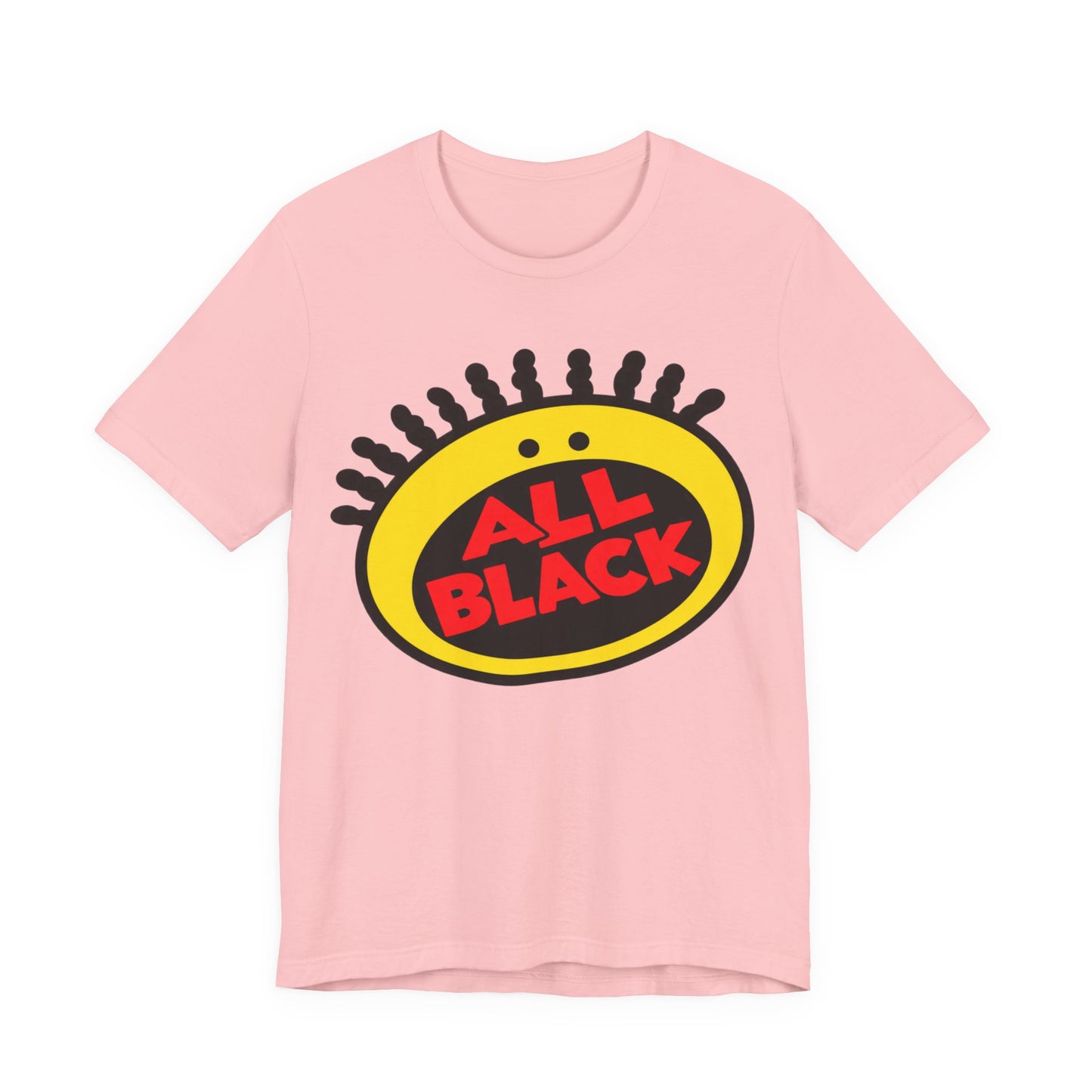 All Black: Unisex Jersey Short Sleeve Tee