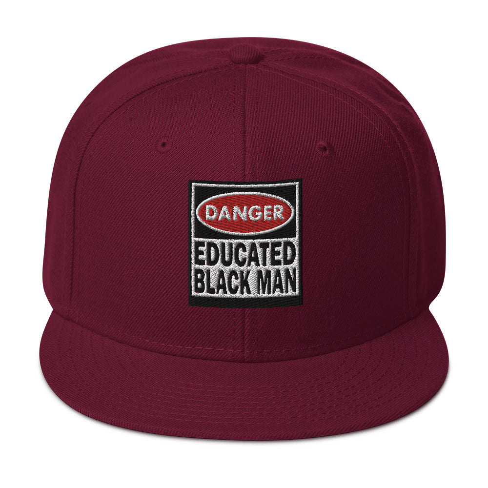 Educated Black Man: Snapback Hat