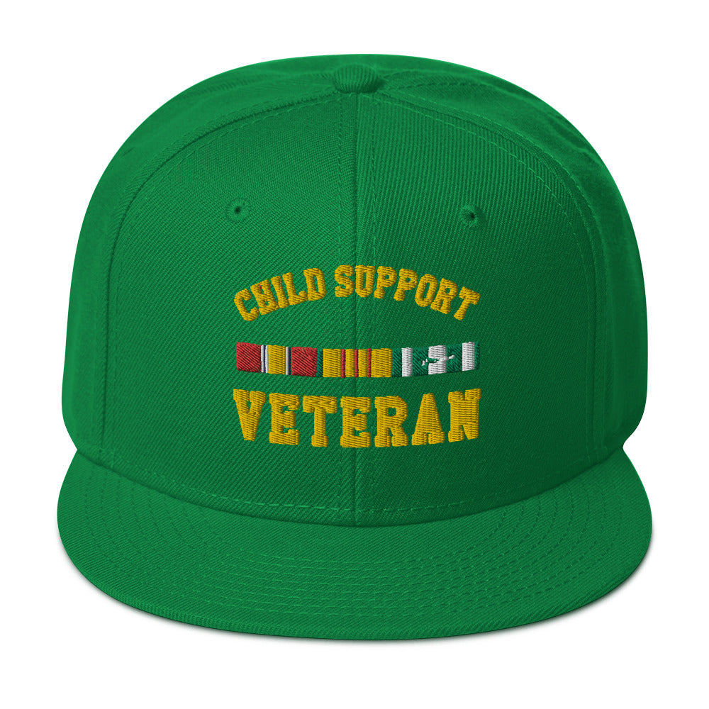 Child Support Veteran: Snapback Hat