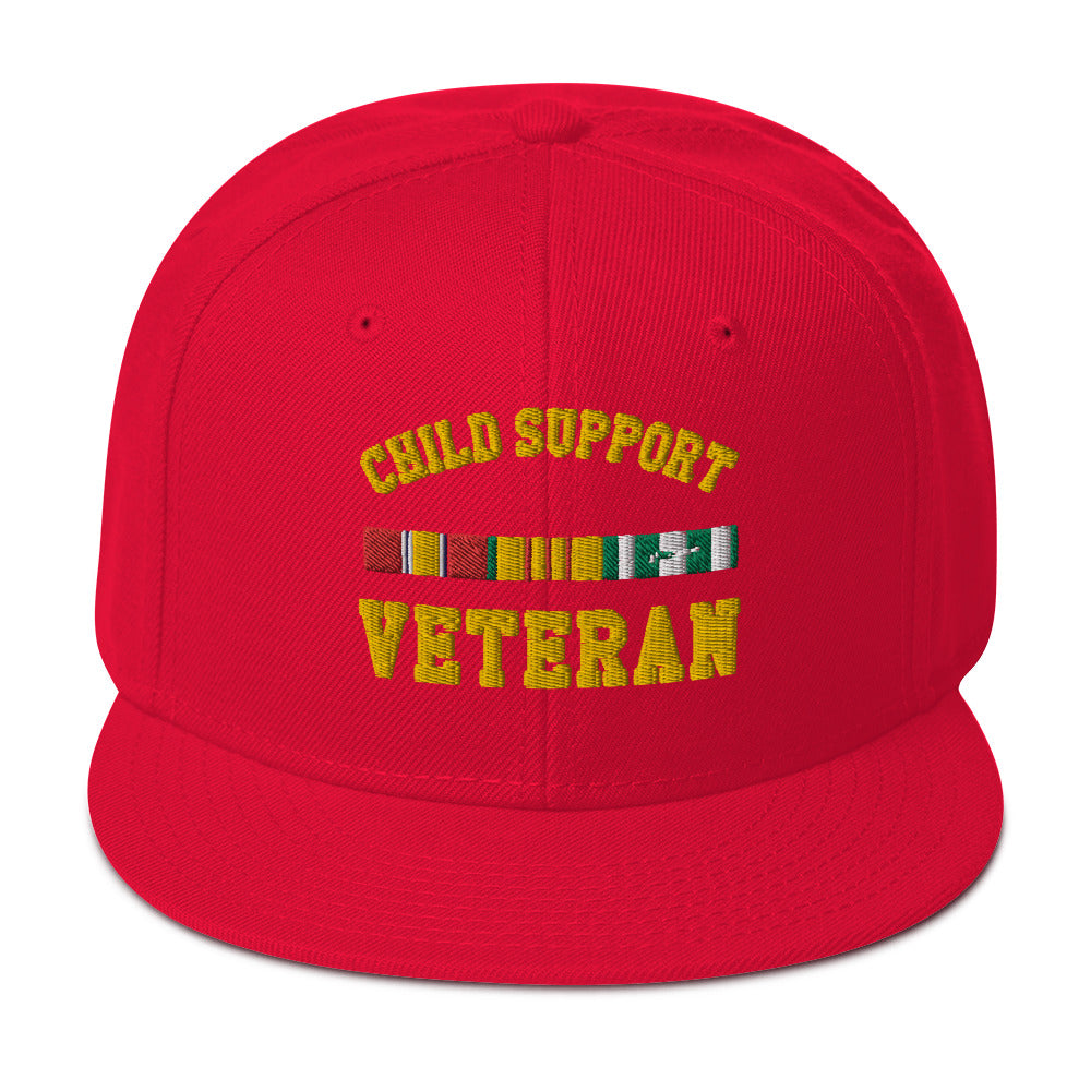 Child Support Veteran: Snapback Hat