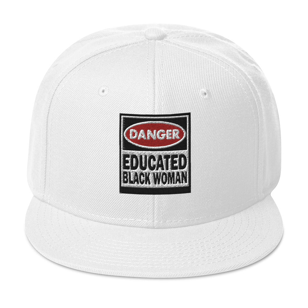 Educated Black Woman: Snapback Hat